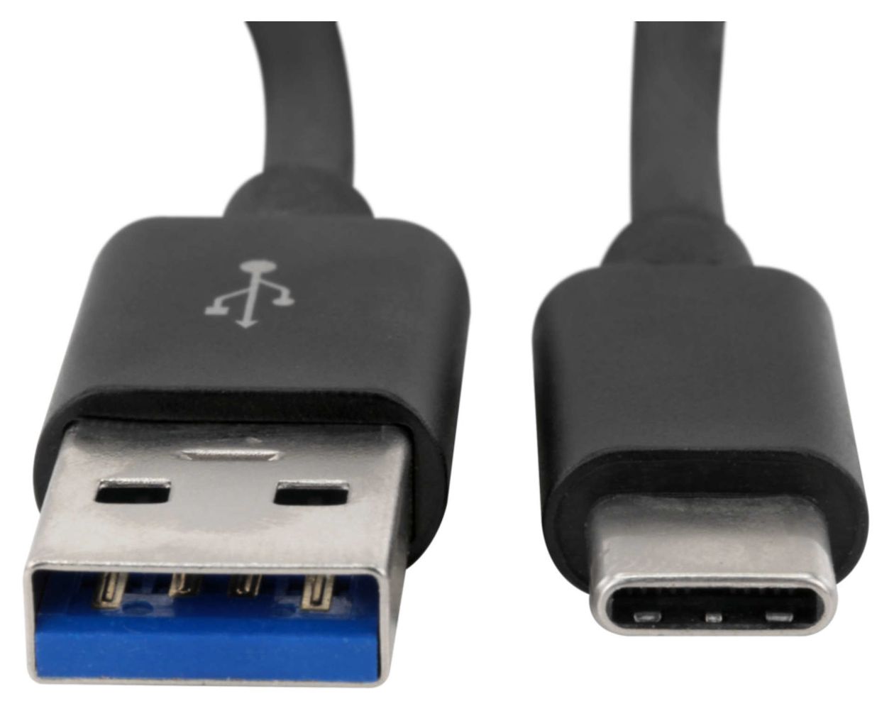 1700-0081 5 Gbit/s Stecker USB A auf USB C 2 m  (Schwarz) 