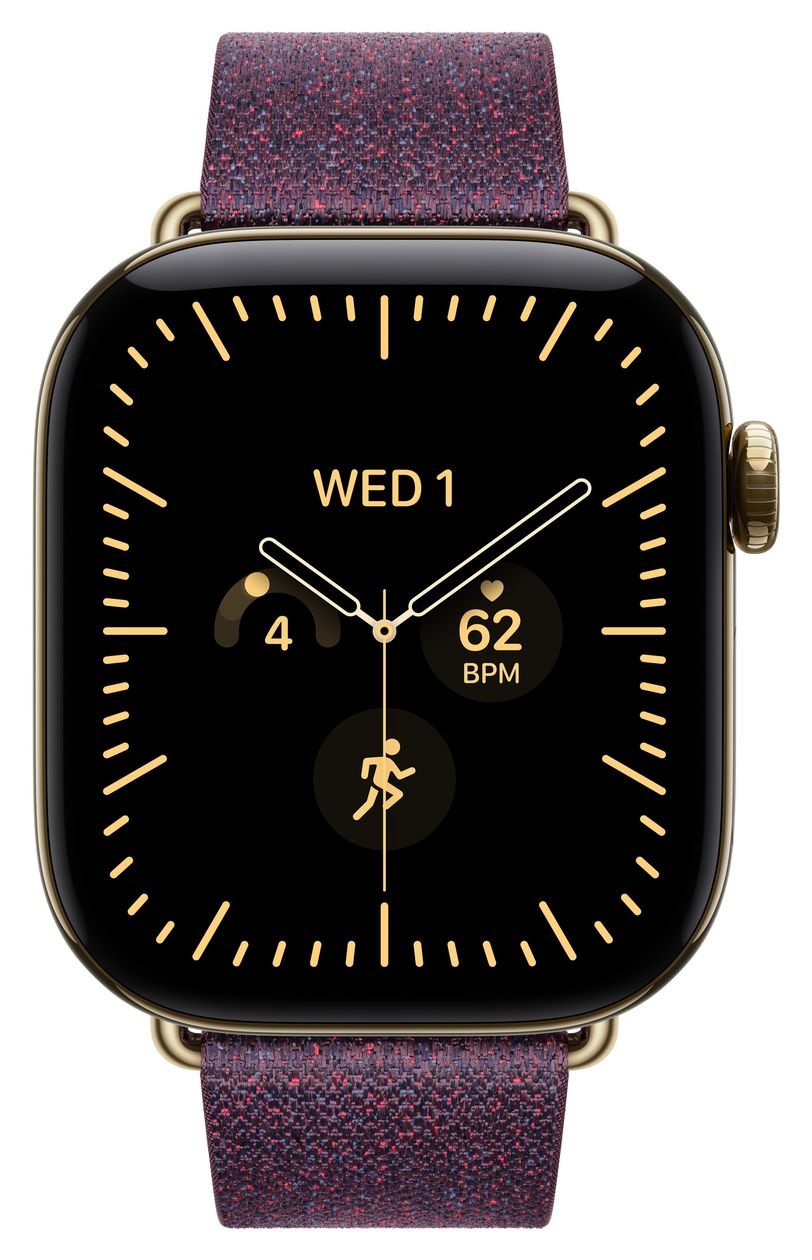 42 mm Armband mit Moderner Schließe Mulberry - Medium 