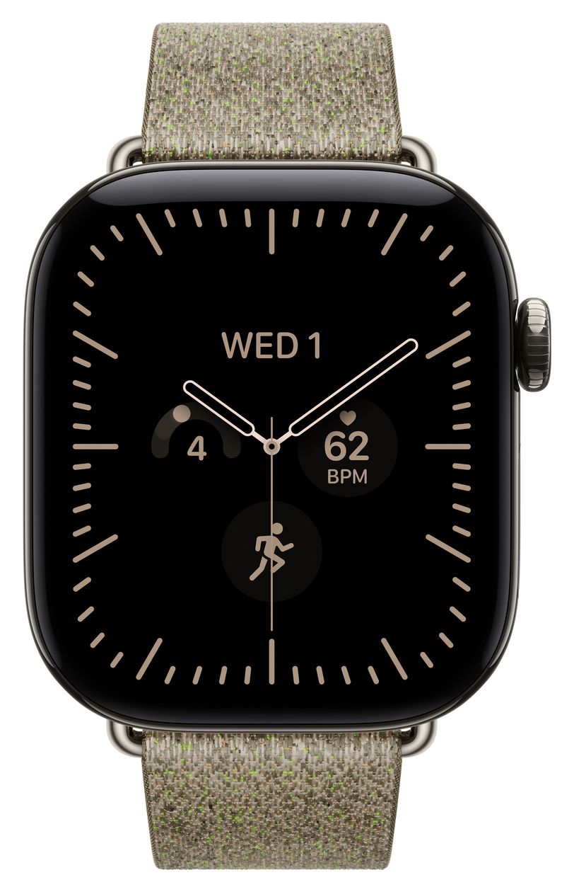 42 mm Armband mit Moderner Schließe Salbei - Large 
