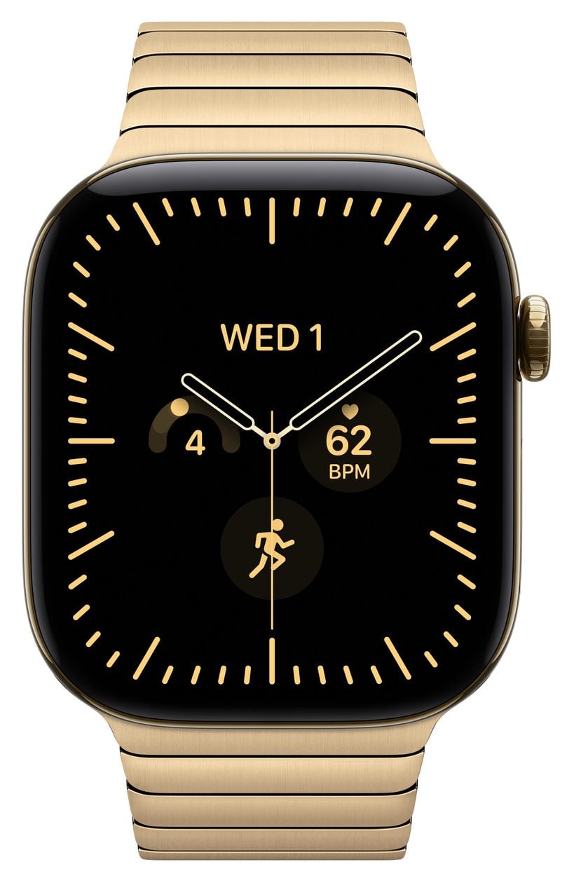 46 mm Gliederarmband Brillantgold 
