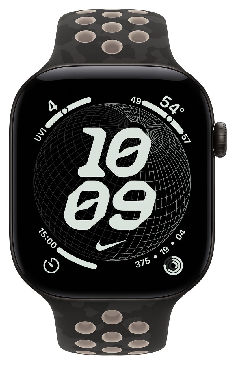 46 mm Nike Sportarmband After Dark Black - M/L 