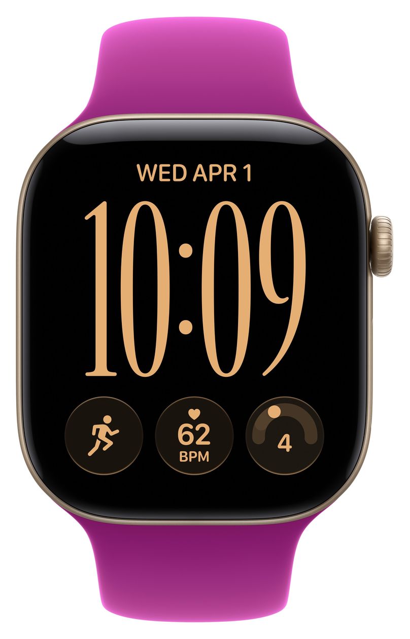 46 mm Sportarmband Magenta - M/L 