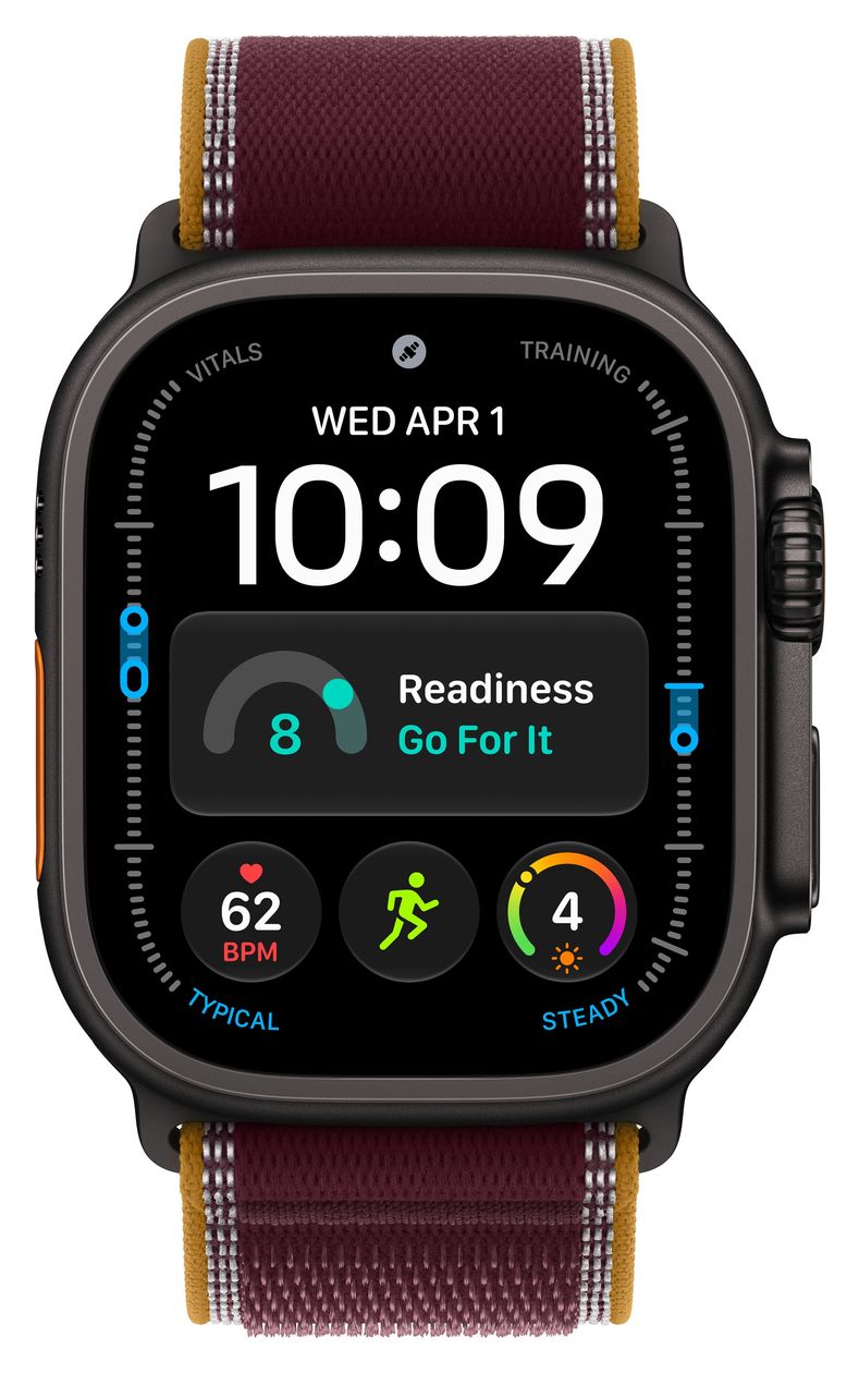 49 mm Trail Loop Burgunder – S/M – Titan Schwarz 