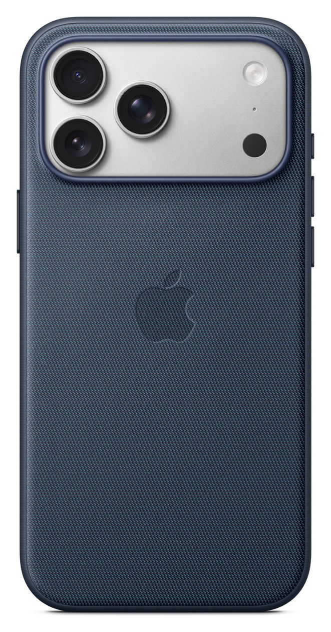 Funktionsgewebe Case mit MagSafe Cover für Apple iPhone 17 Pro Max  (Blau) 