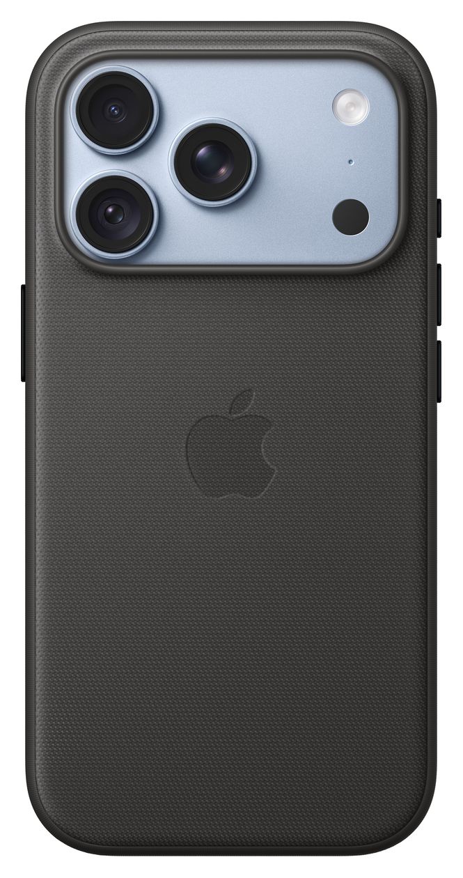 Funktionsgewebe Case mit MagSafe Cover für Apple iPhone 18 Pro  (Schwarz) 