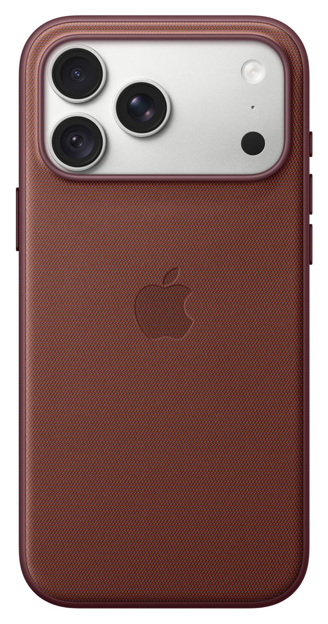 Funktionsgewebe Case mit MagSafe Cover für Apple iPhone 18 Pro Max  (Burgund) 