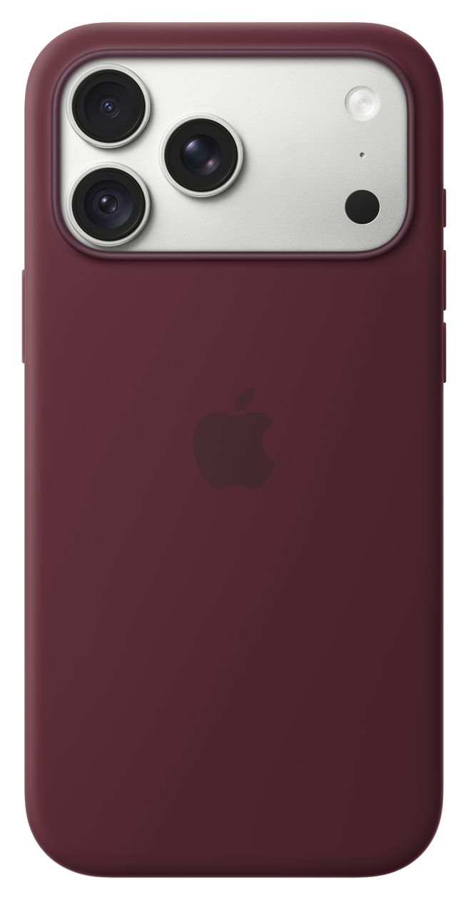 iPhone 18 Pro Max Silikon Case mit MagSafe - Burgunder 