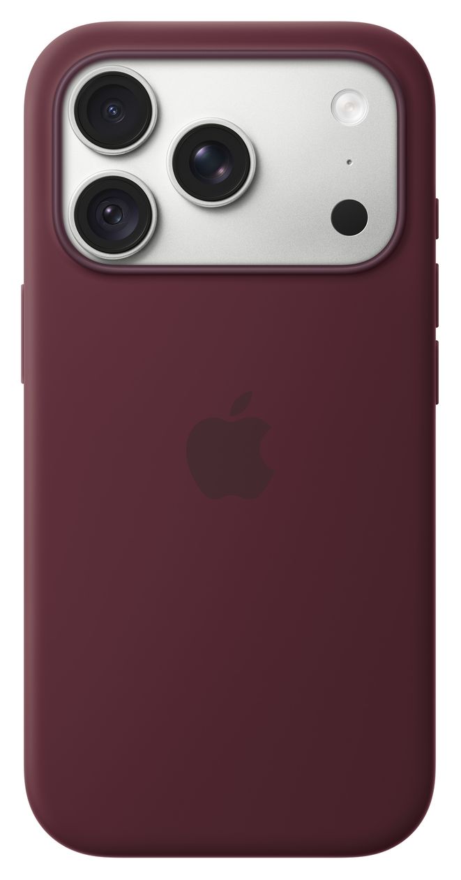 iPhone 18 Pro Silikon Case mit MagSafe - Burgunder 