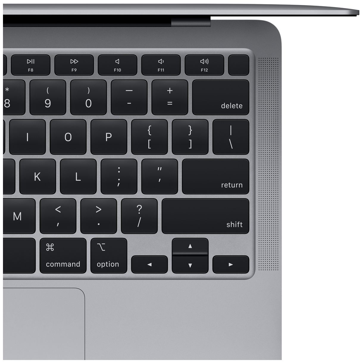 MacBook Air Notebook 33,8 cm (13.3 Zoll) 8 GB Ram 256 GB SSD macOS Big Sur Apple M (Space Grey) 