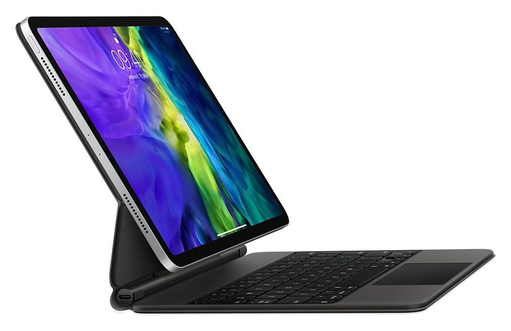 Magic Keyboard für Apple iPad Pro 11" (4th generation) iPad Pro 11" (3rd generation) iPad Pro 11" (2nd generation) iPad Pro 11" (1st generation) iPad Air (5th generation) iPad Air (4th generation) bis 27,9 cm (11")  (Schwarz) 