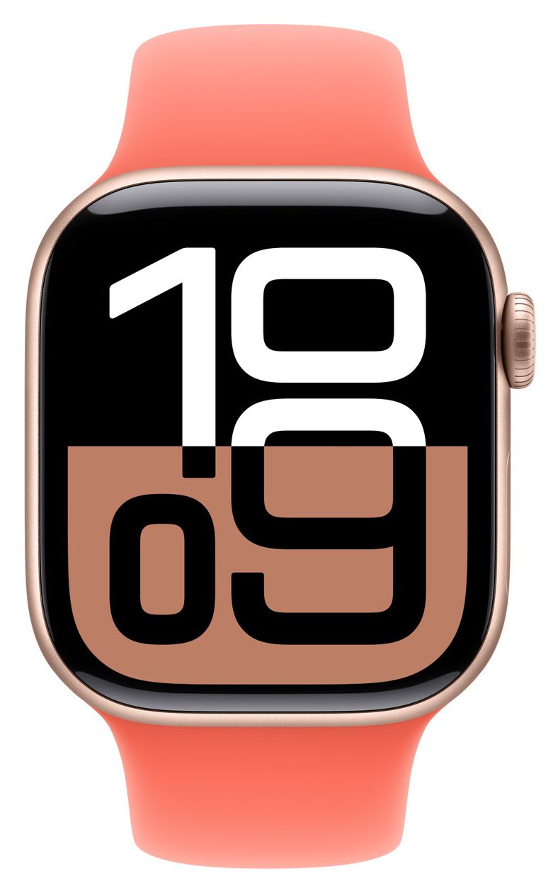 MDRY4ZM/A Armband S/M Apple Watch Models 38mm, 40mm, 41mm, 42 mm  (Orange) 