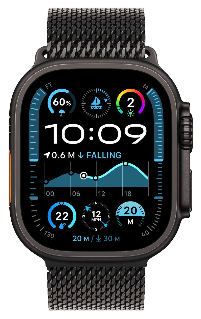 MXKF3ZM/A Armband S Apple Watch Models 44mm 45mm 46mm 49mm  (Schwarz) 