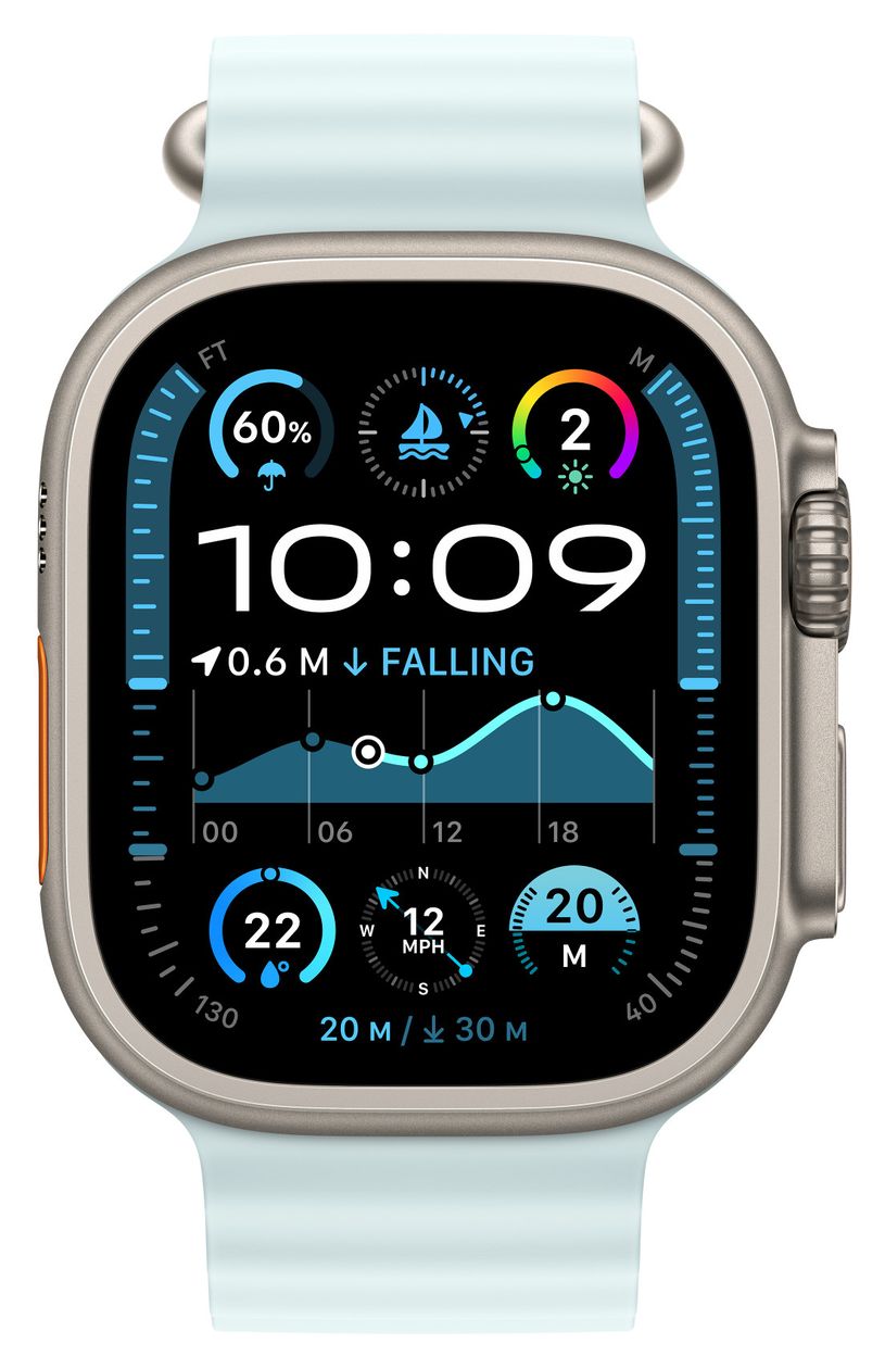 MXTG3ZM/A Armband Apple Watch Models 44mm 45mm 46mm 49mm  (Blau) 
