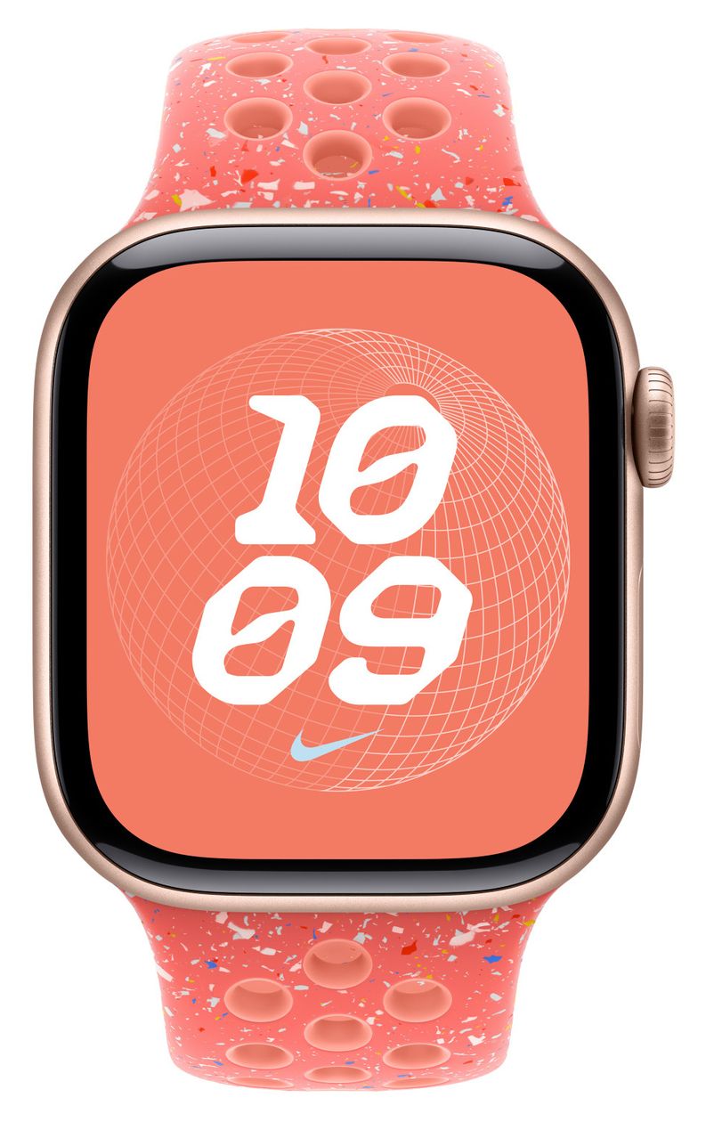 MYL23ZM/A Armband S/M Apple Watch Models 38mm, 40mm, 41mm, 42mm  (Orange) 