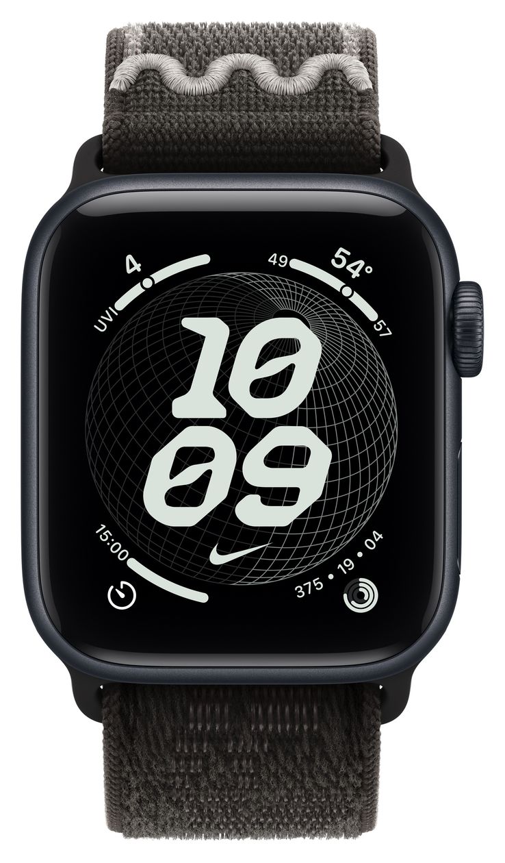Nike Sport Loop Armband  Watch 38mm/40mm/41mm  (Schwarz) 