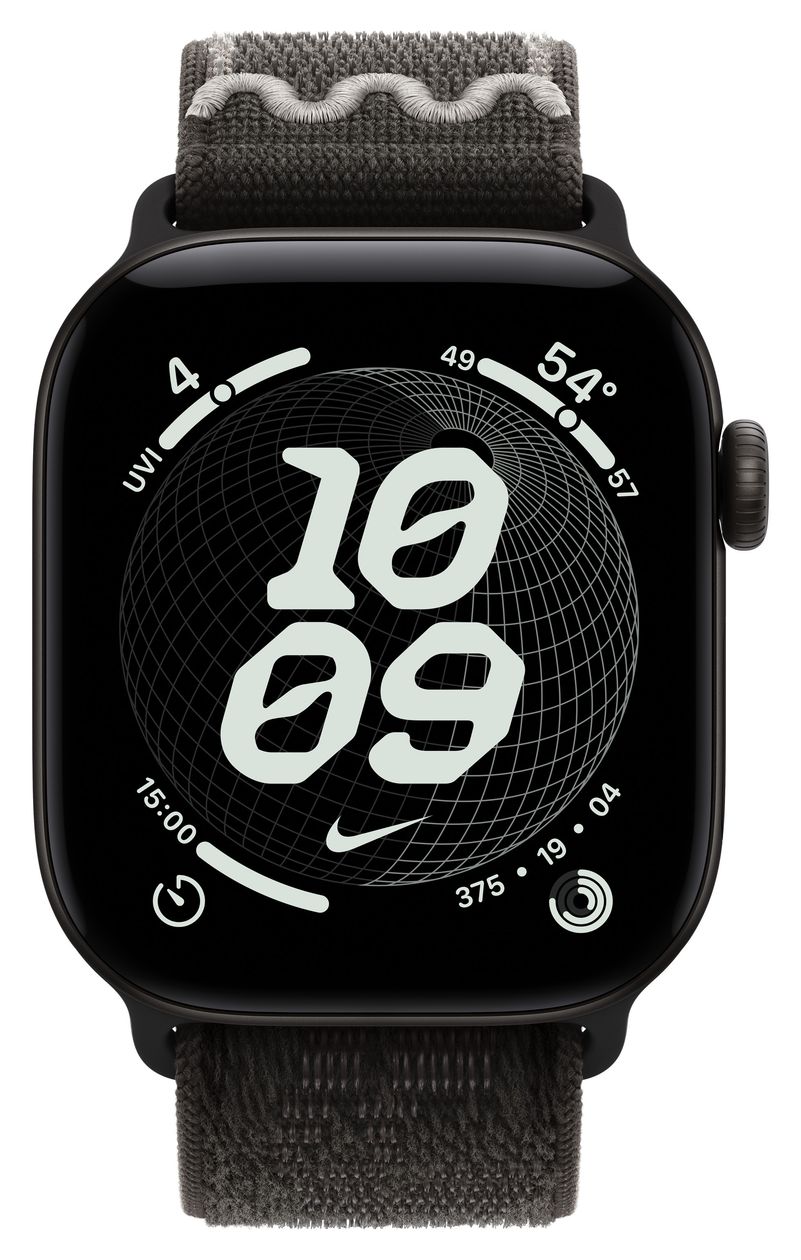 Nike Sport Loop Armband  Watch 38mm / 40mm / 41mm / 42mm  (Schwarz) 