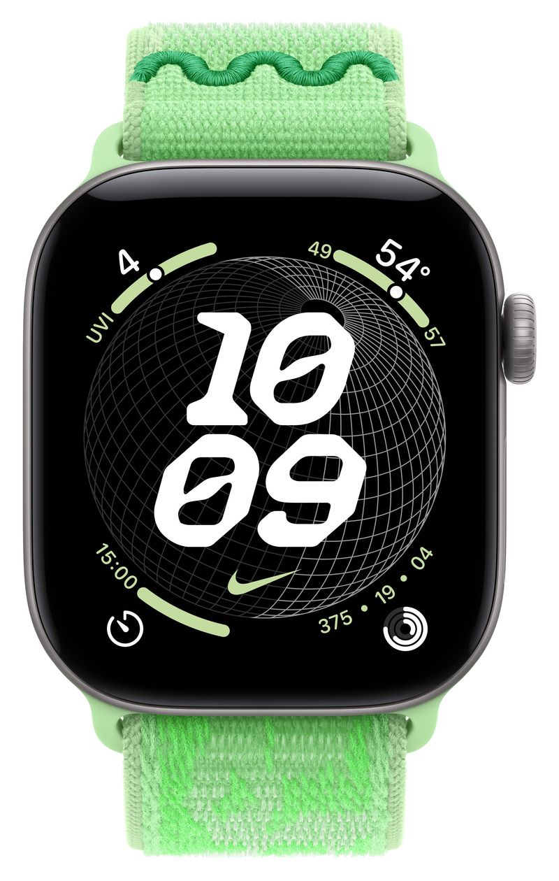 Nike Sport Loop Armband  Watch 38mm / 40mm / 41mm / 42mm  (Grün) 