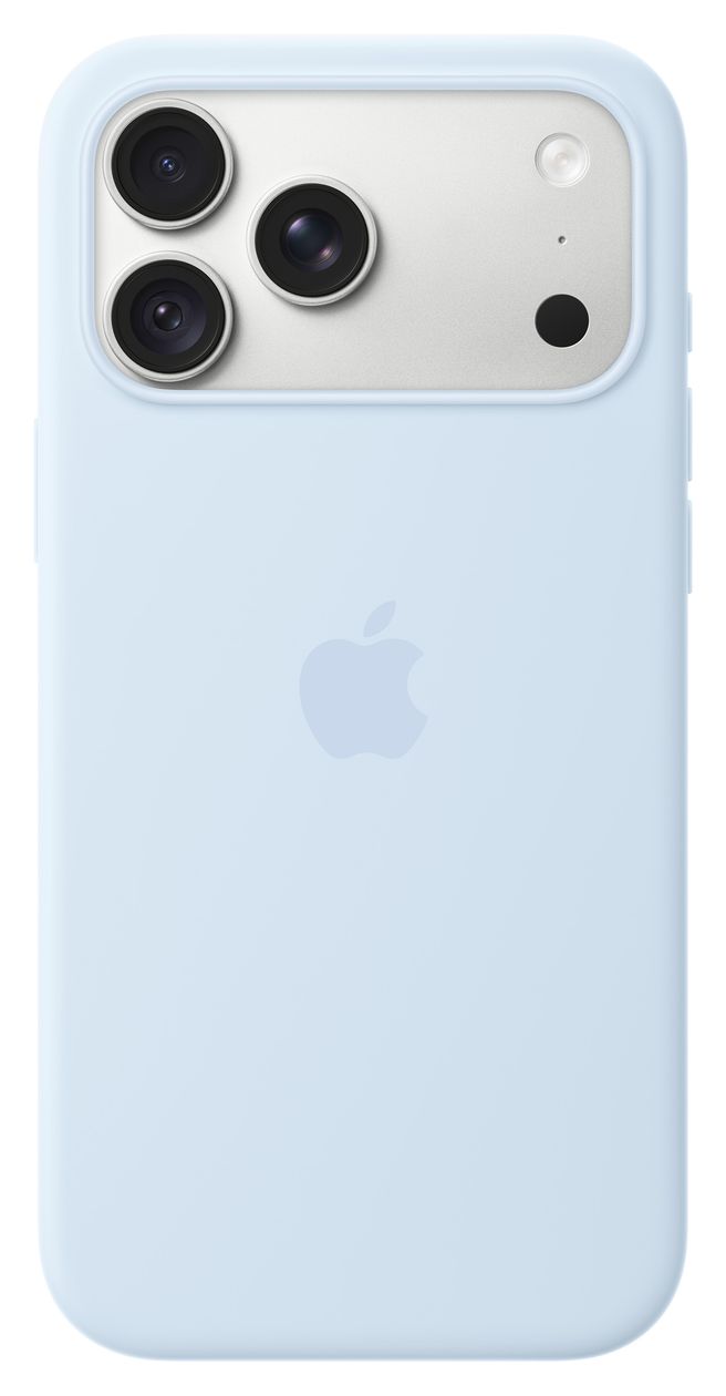 Silikon Case mit MagSafe Cover für Apple iPhone 18 Pro Max  (Blau) 