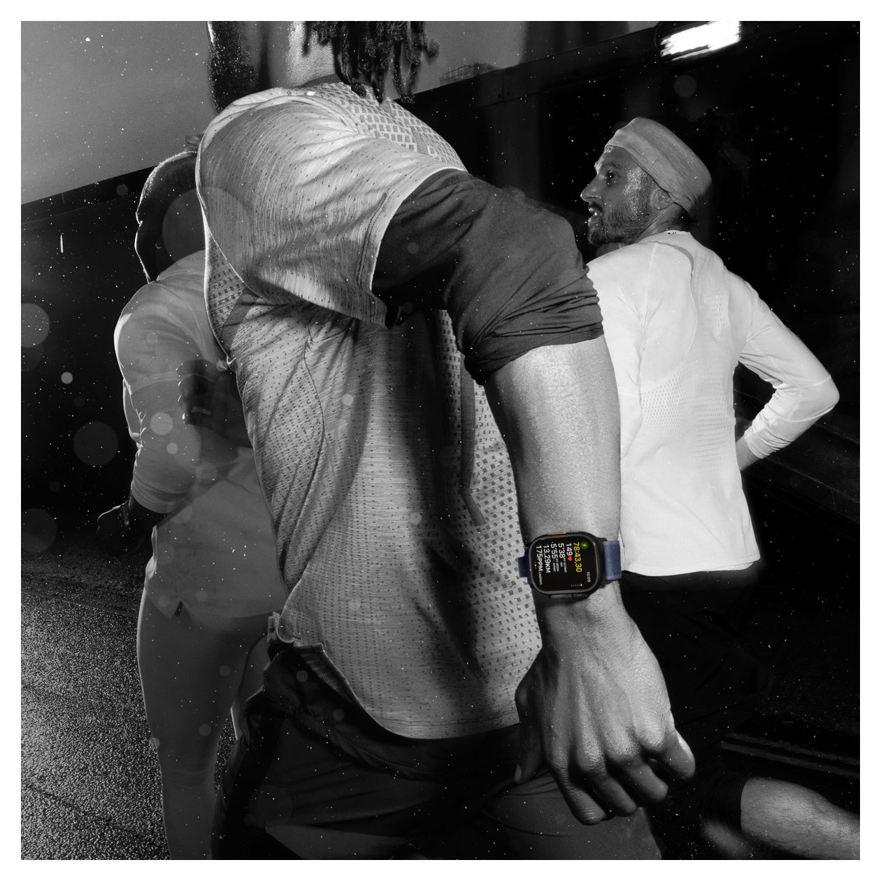 Watch Ultra 2 Digital 49 mm Smartwatch Rechteckig IP6X 72 h 326 ppi 4G  (Schwarz) 