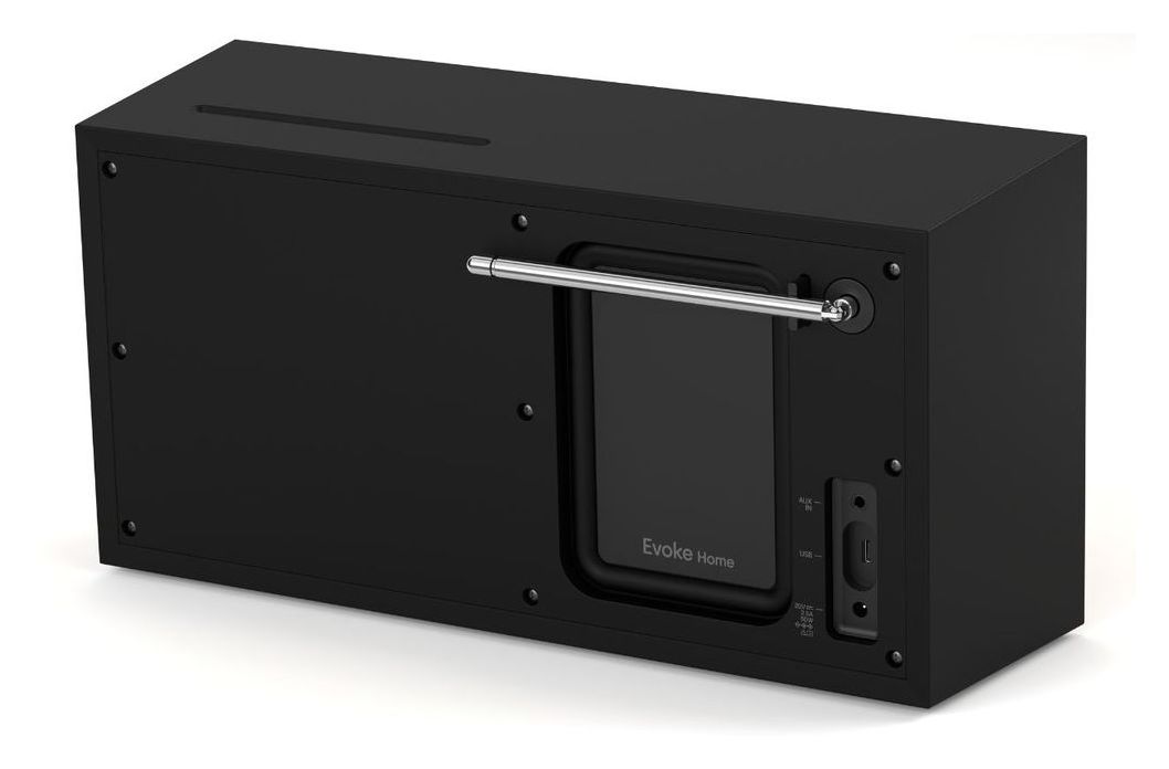 Evoke Home II Bluetooth DAB+, FM Radio Internet  (Schwarz) 