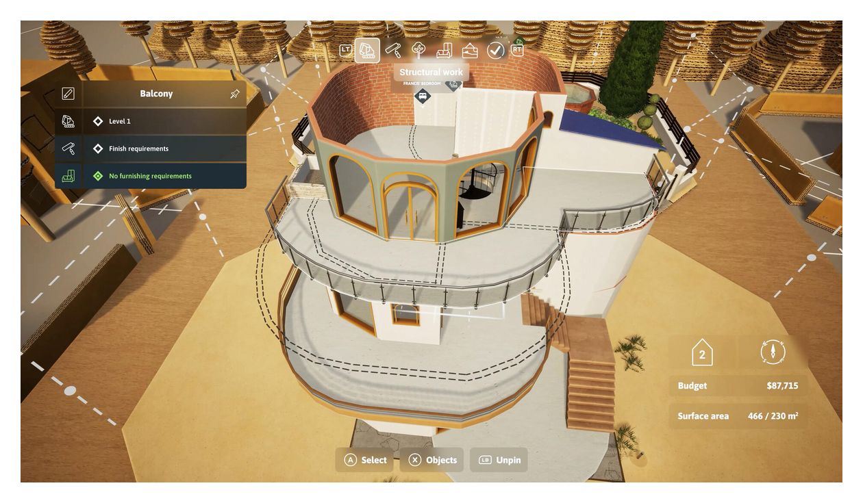 Architect Life: A House Design Simulator (Nintendo Switch) 