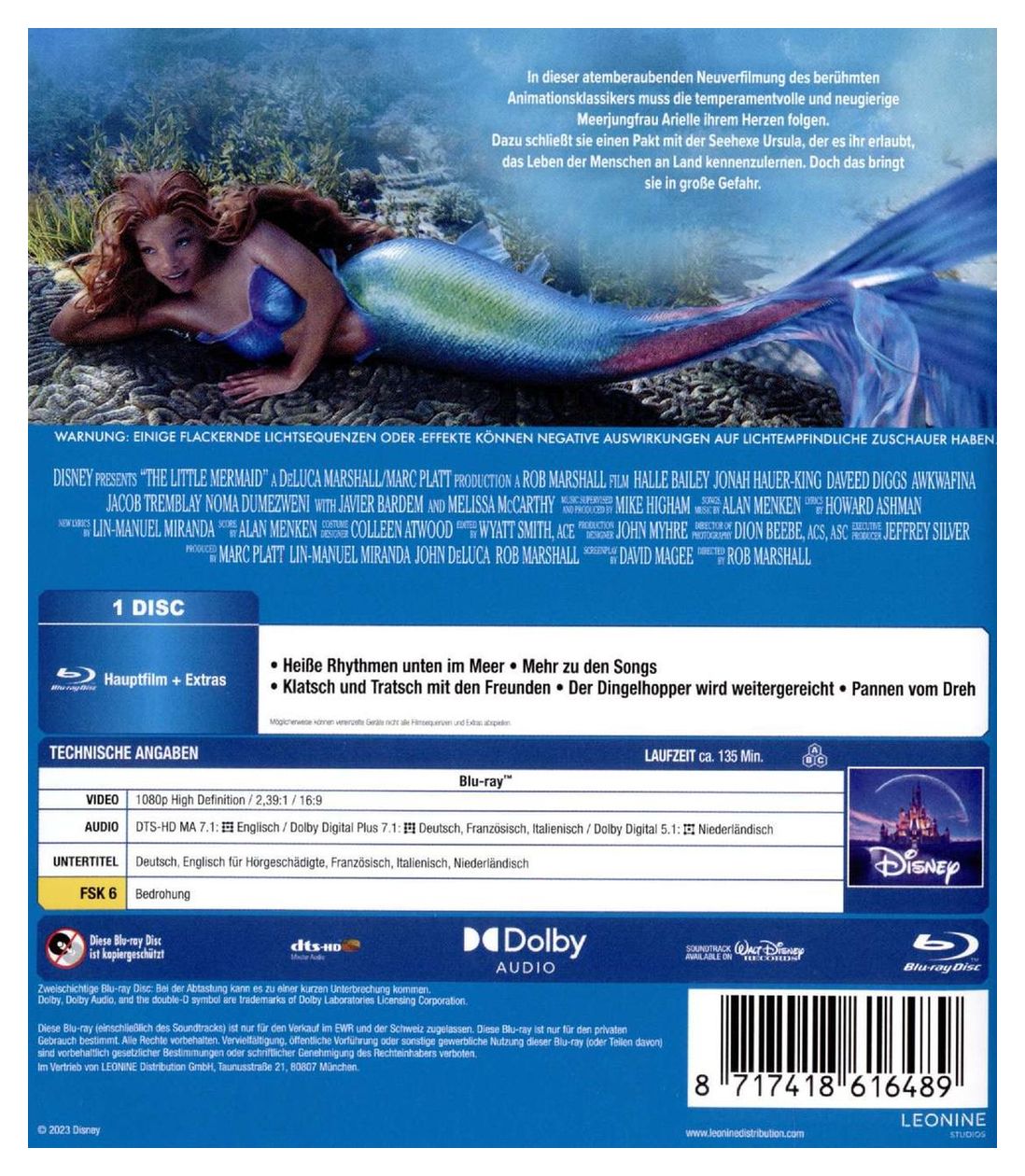 Arielle die Meerjungfrau (Blu-Ray) 