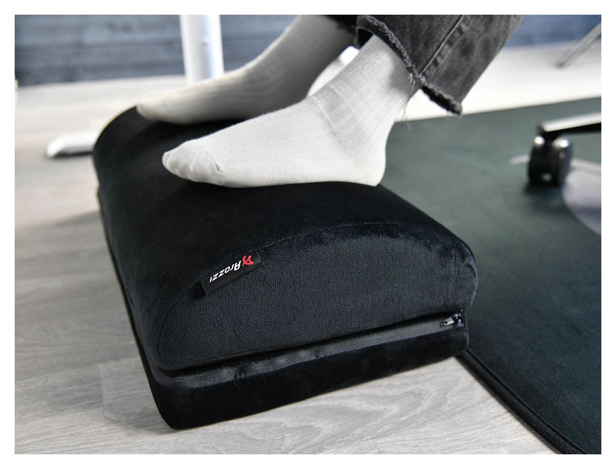 Footrest Soft Fabric Bodenschutzmatte 