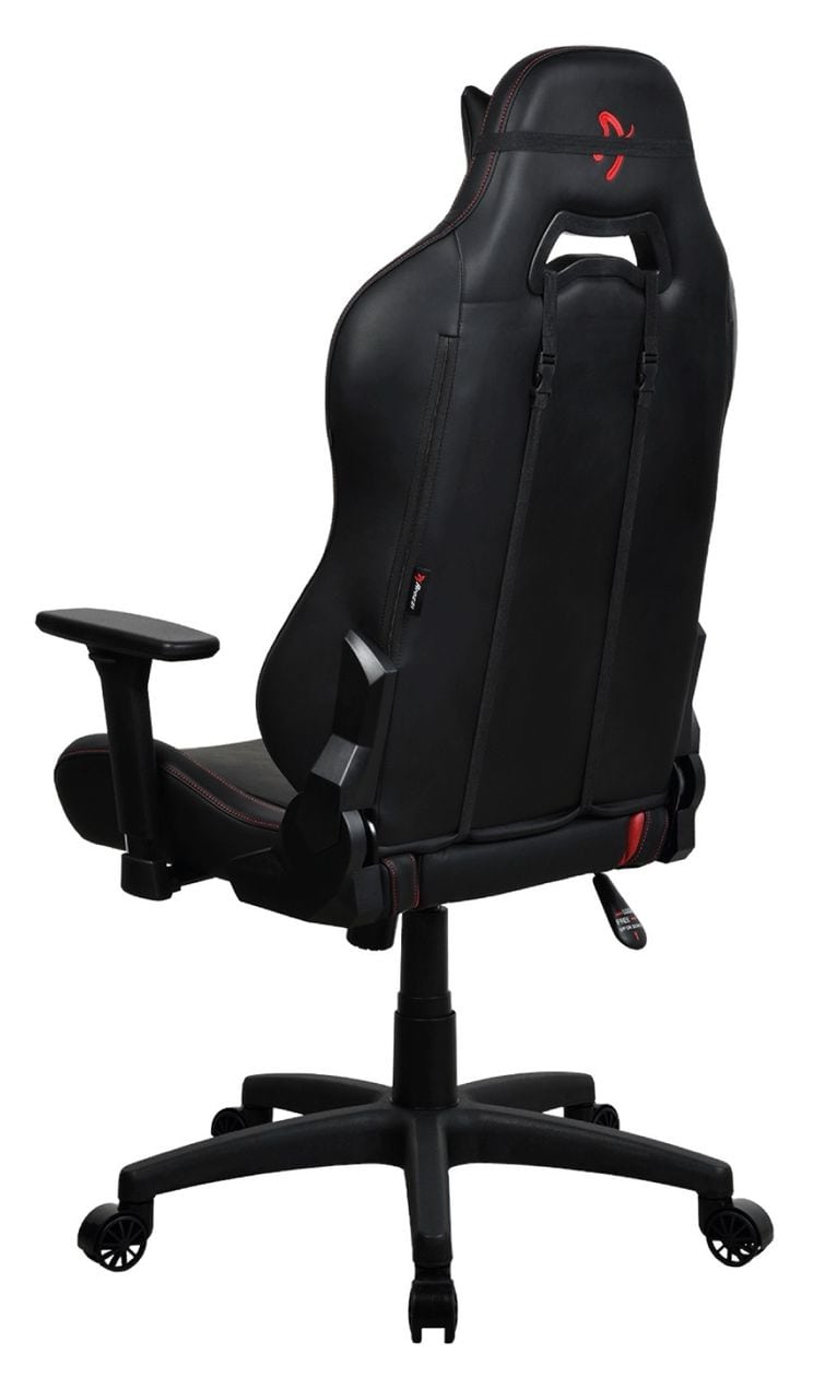 Torretta SoftPU Gamingstuhl bis 120 kg (Schwarz/Rot) 