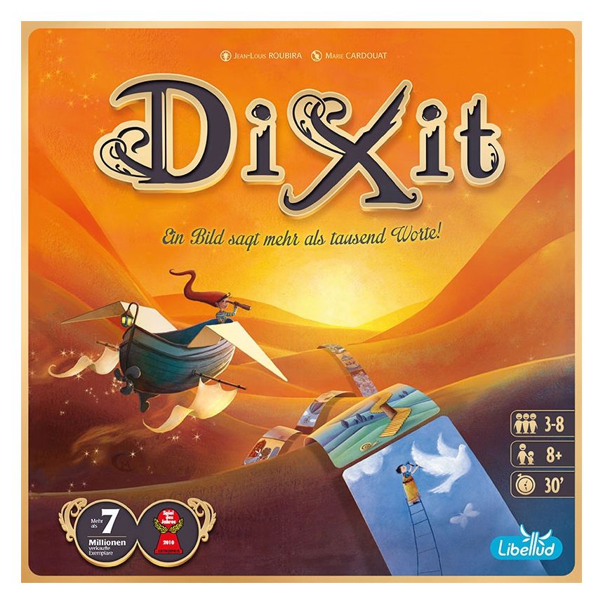 Dixit Kartenspiel bis zu 8 Spielern ab 8 Jahr(e) 
