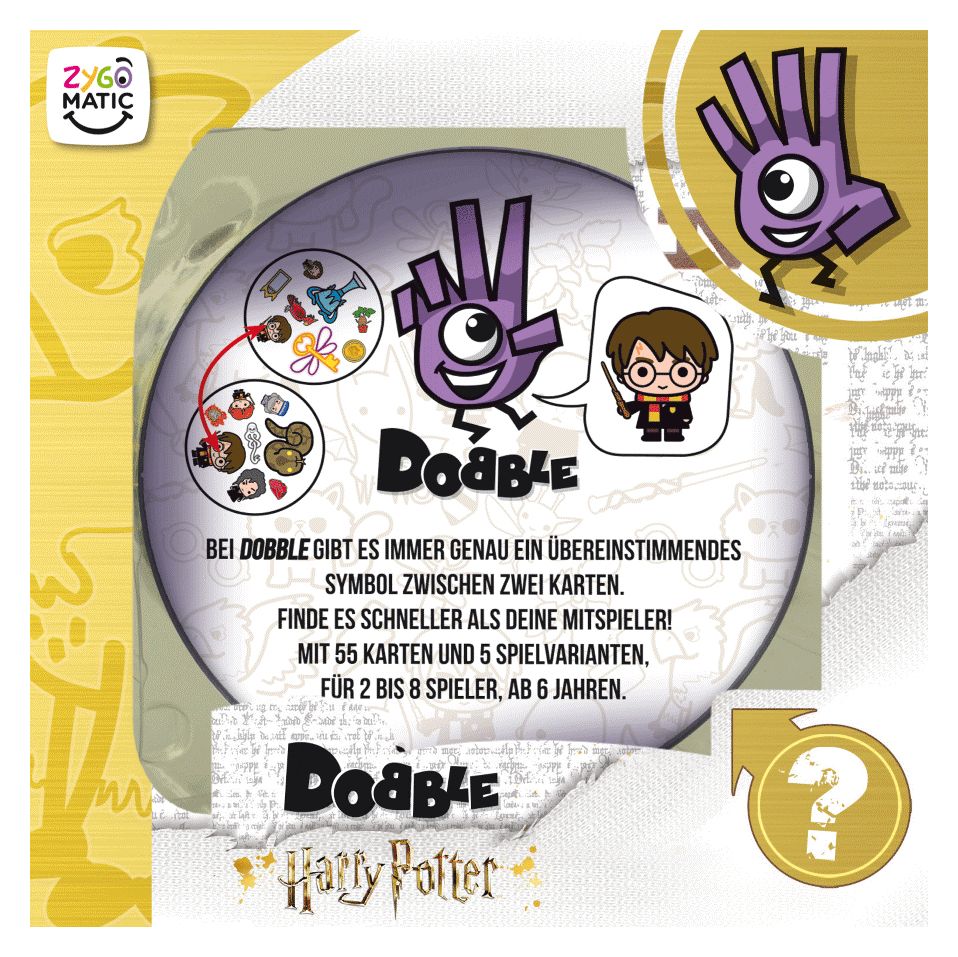 Harry Potter Dobble Brettspiel bis zu 8 Spielern ab 6 Jahr(e) 