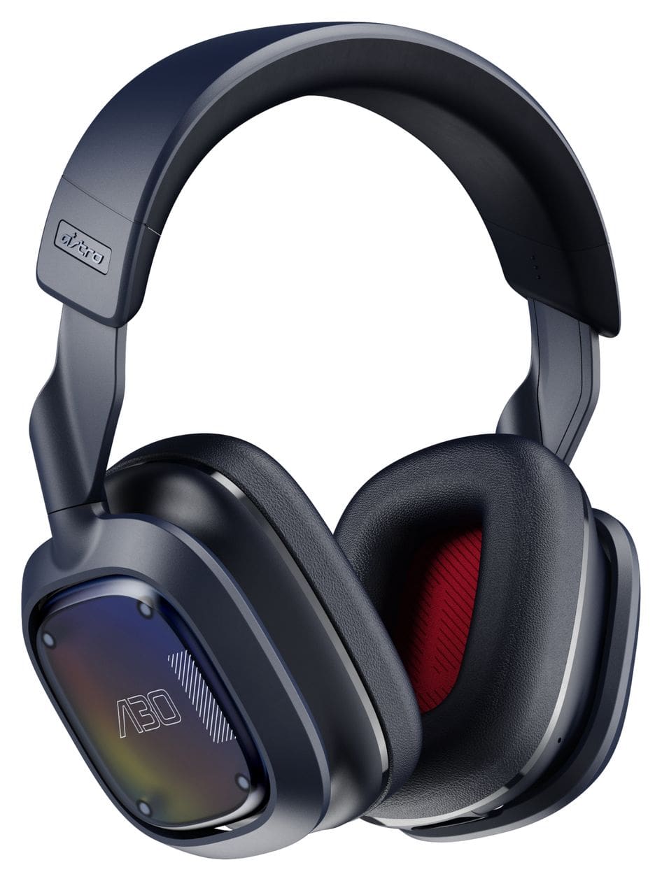 A30 Over Ear Bluetooth Kopfhörer kabellos 27 h Laufzeit  (Navy) 