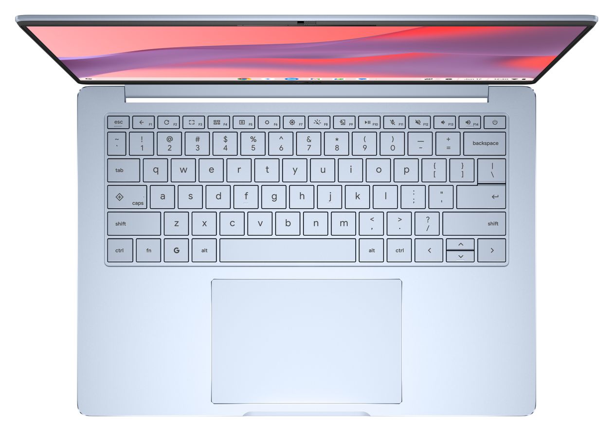 Chromebook CM1406CM4A-LY0052 WUXGA Notebook 35,6 cm (14 Zoll) 1920 x 1200 Pixel 8 GB Ram 128 GB eMMC ChromeOS MediaTek Kompanio max. 2,6 GHz  (Blau) 