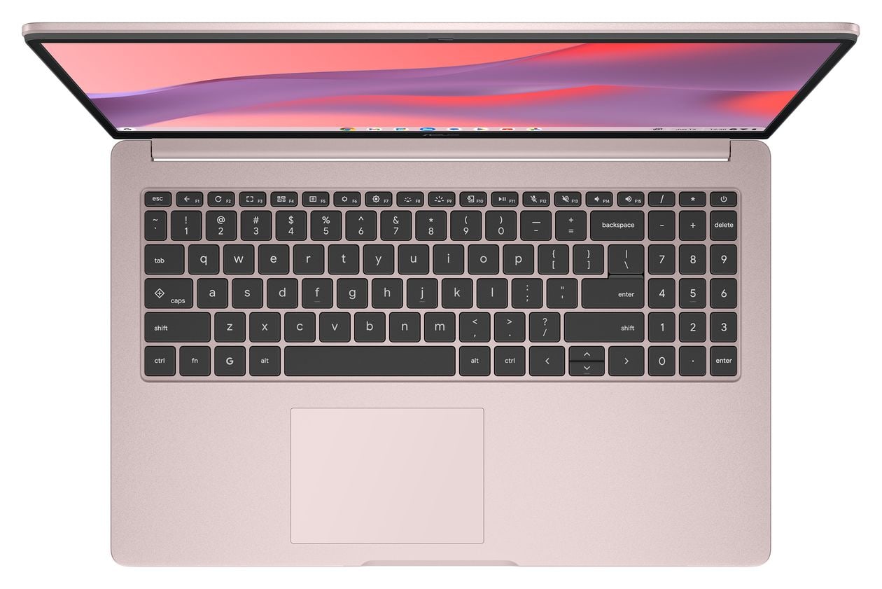 Chromebook CX1505CTA-S70268 Full HD Notebook 39,6 cm (15.6 Zoll) 8 GB RAM 128 GB eMMC ChromeOS Intel N  (Pink) 