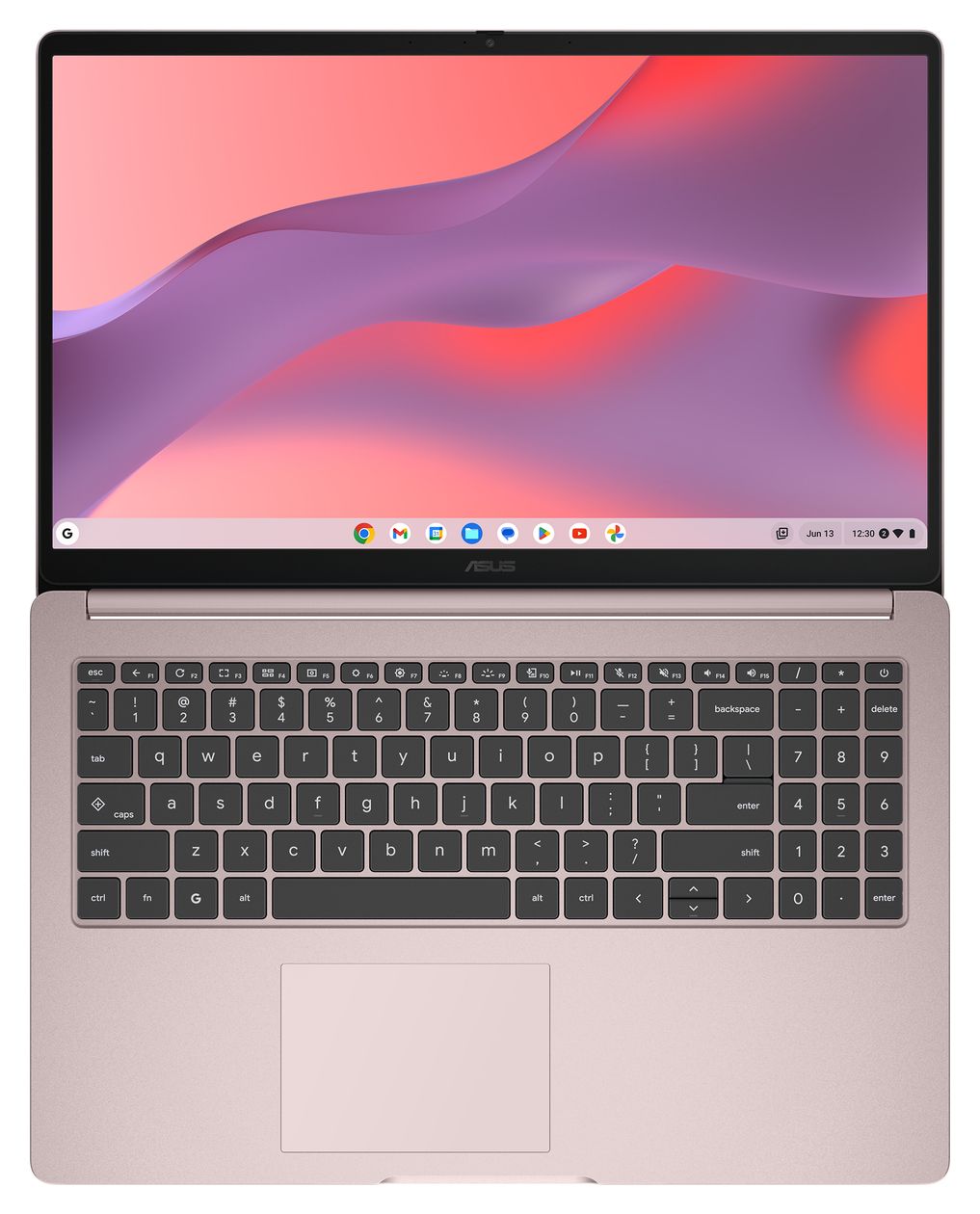Chromebook CX1505CTA Full HD Notebook 39,6 cm (15.6 Zoll) 1920 x 1080 Pixel 128 GB eMMC ChromeOS Intel® N max. 3,4 GHz  (Pink) 