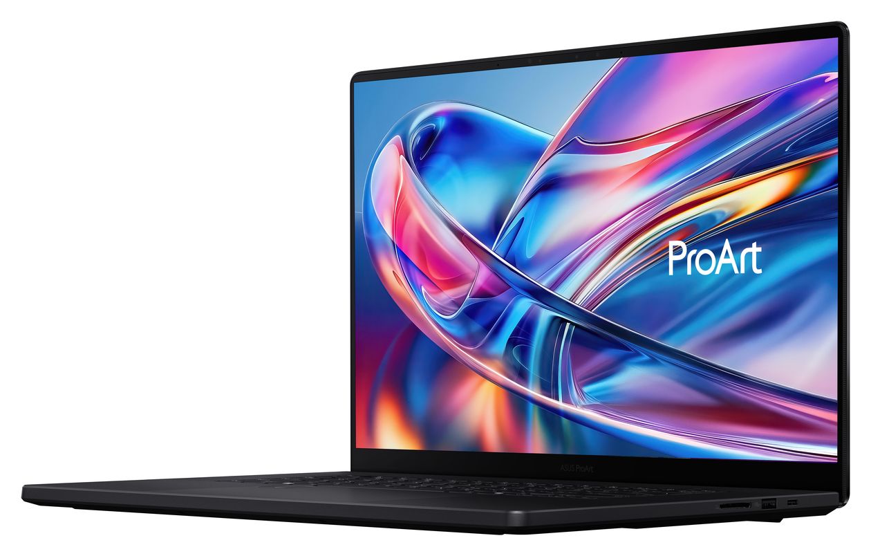 ProArt P H7606WW-SE084X 4K Ultra HD Notebook 40,6 cm (16 Zoll) Touchscreen 64 GB RAM 1 TB SSD Windows 11 Pro AMD Ryzen 9 NVIDIA GeForce RTX 5080  (Schwarz) 