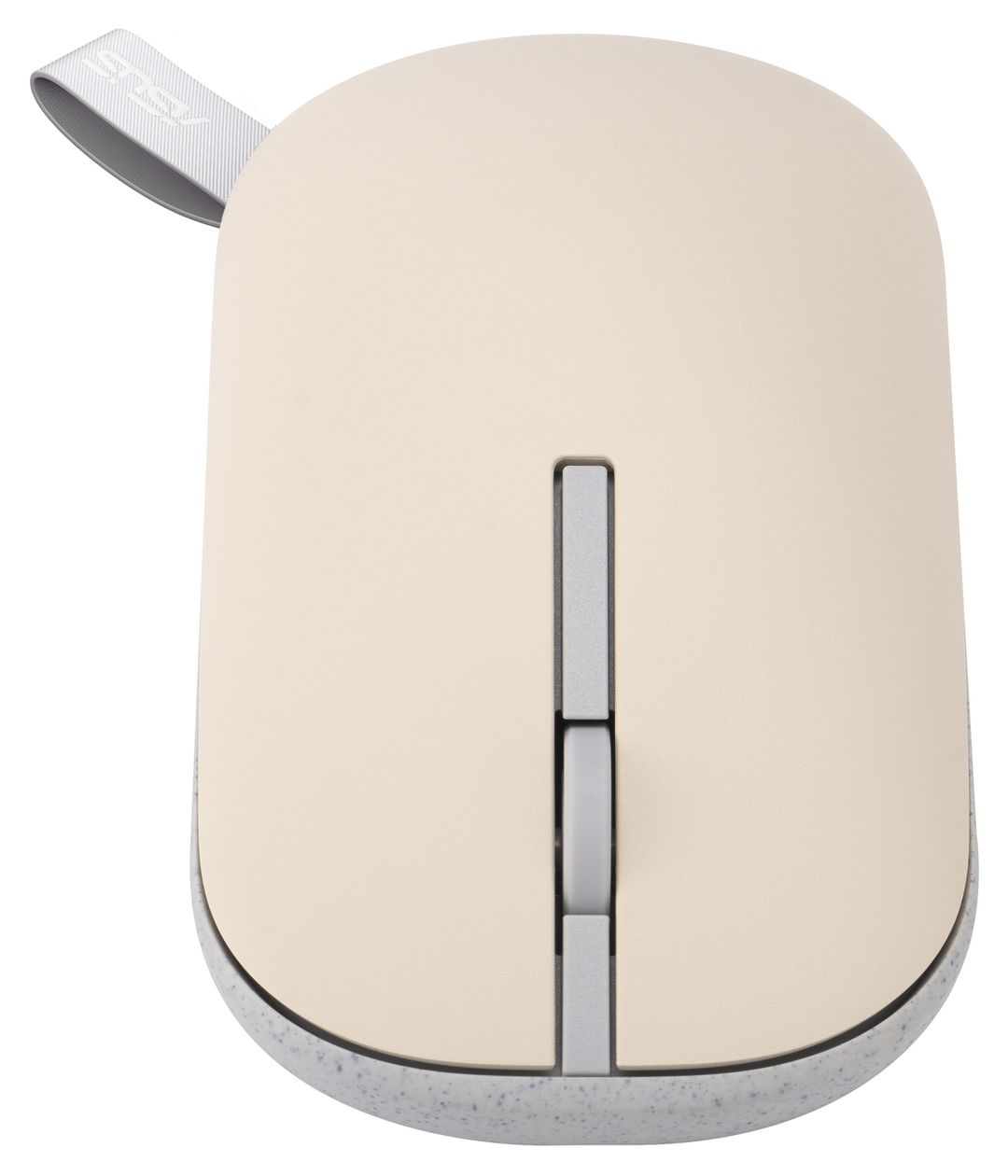 Marshmallow Mouse MD100 1600 DPI Büro Maus Optisch  (Beige, Grün) 