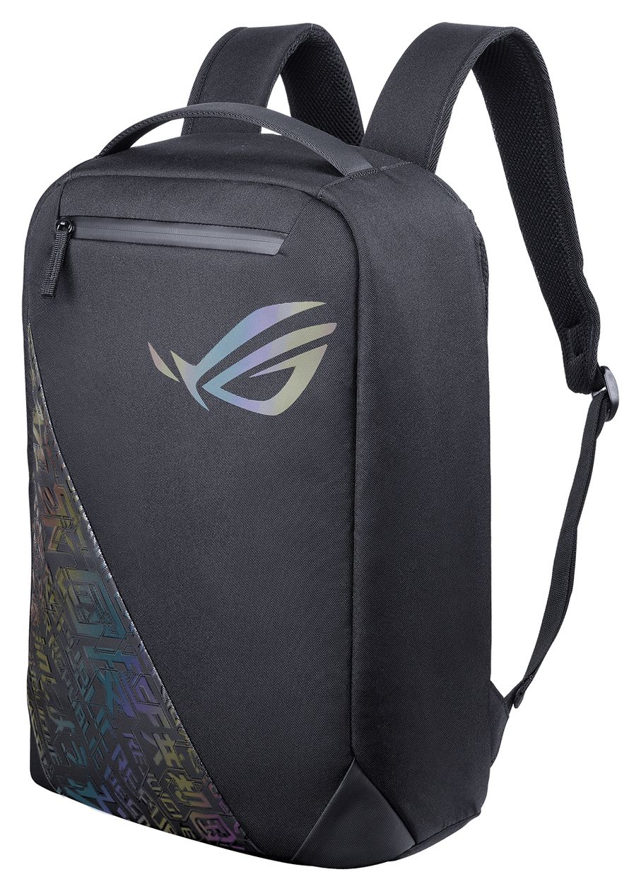 ROG BP1501G Gaming-Rucksack Holographic Edition bis 43,2 cm (17 Zoll) (Schwarz/Grau) 