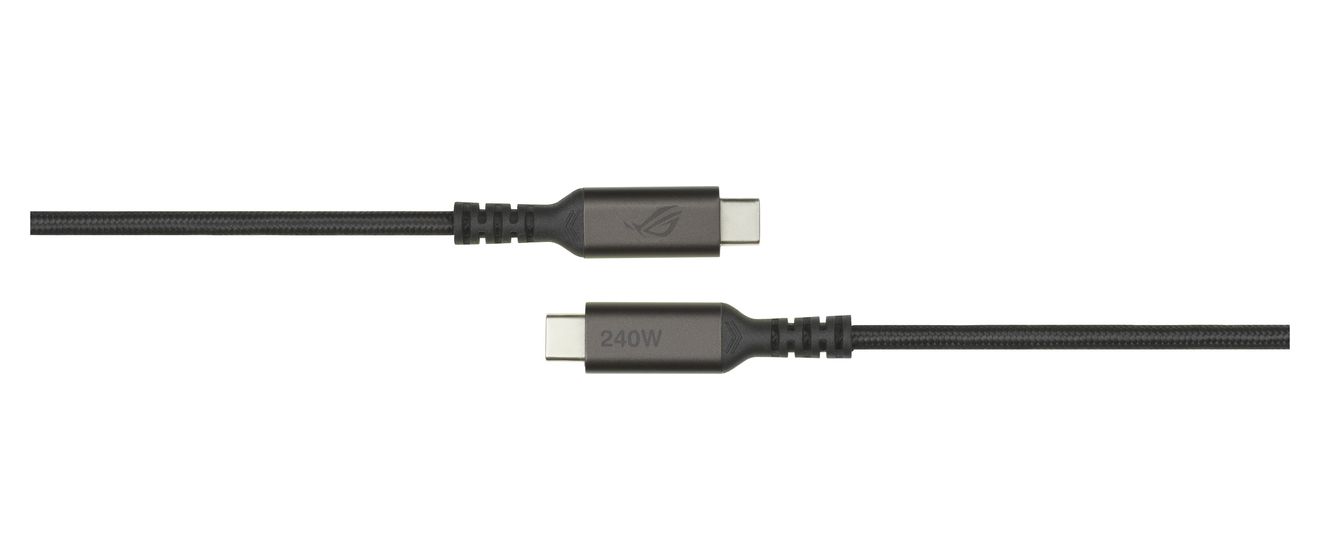 ROG LCR50 0,48 Gbit/s Stecker USB C auf USB C bis 240 W 1,5 m  (Schwarz) 