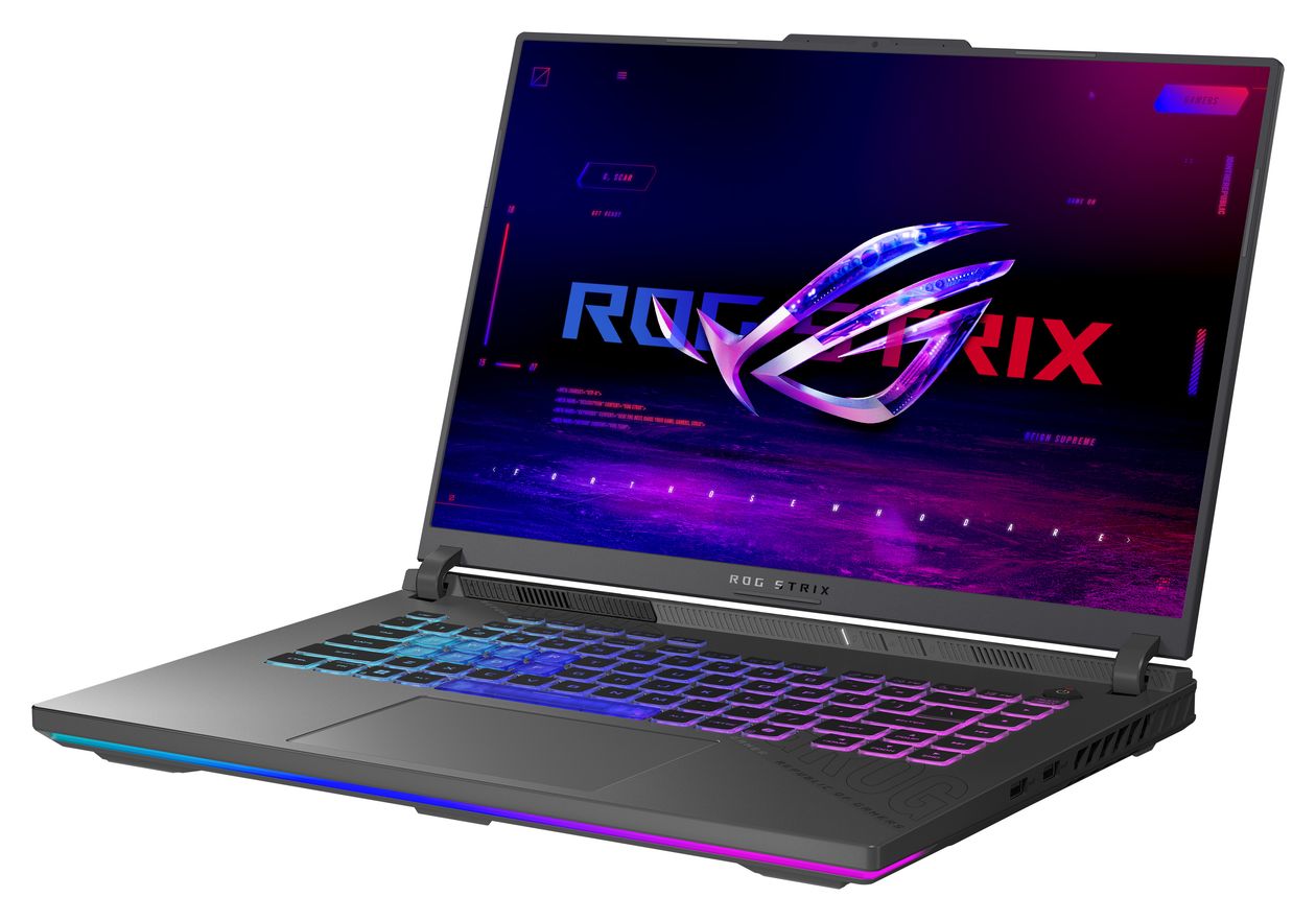 ROG Strix G614FP-S5062W WUXGA Notebook 40,6 cm (16 Zoll) 2560 x 1600 Pixel 32 GB Ram 1 TB SSD Windows 11 Home AMD Ryzen 9 max. 5,4 GHz NVIDIA GeForce RTX 5070  (Schwarz, Grau) 