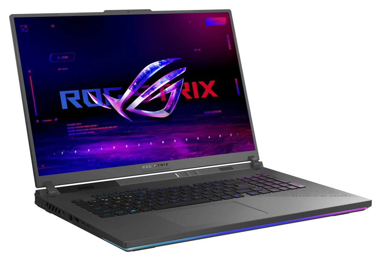ROG Strix G814PP-S8075W WUXGA Notebook 45,7 cm (18 Zoll) 1920 x 1200 Pixel 1 TB SSD Windows 11 Home AMD Ryzen 9 max. 5,3 GHz  (Grau) 