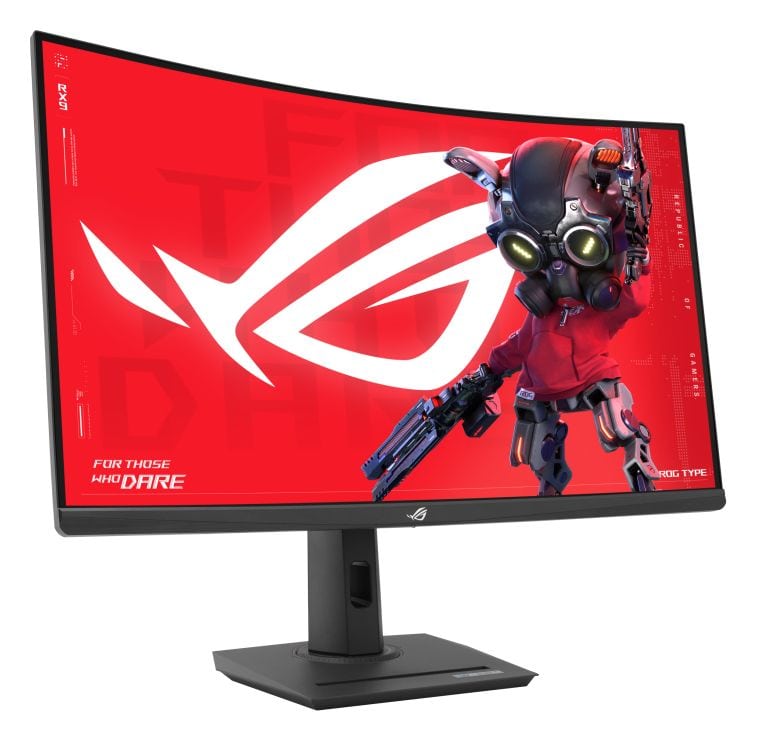 ROG Strix XG32WCS Quad HD Monitor 80 cm (31.5 Zoll) 16:9 1 ms 350 cd/m²  (Schwarz) 