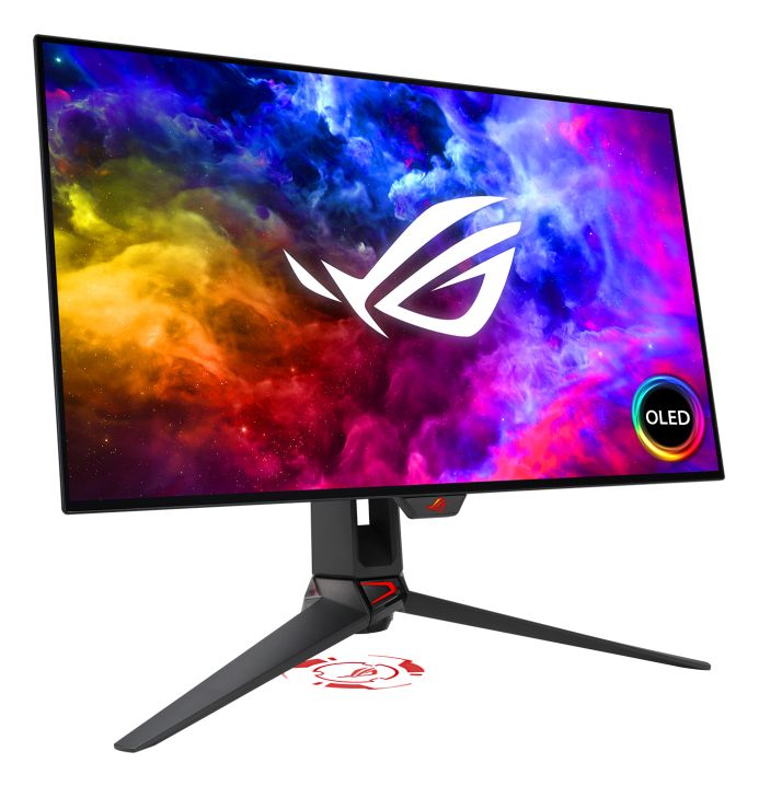 ROG Swift OLED PG27AQDM Quad HD Monitor 67,3 cm (26.5 Zoll) 16:9 0,03 ms 450 cd/m²  (Schwarz) 