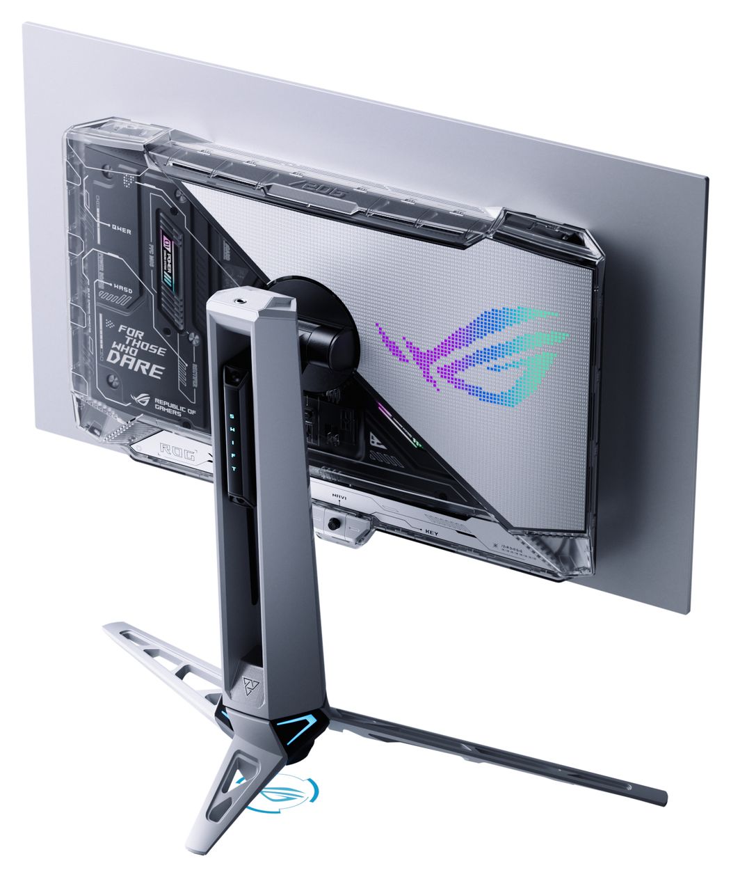 ROG Swift OLED PG27AQWP-W Quad HD Monitor 67,3 cm (26.5 Zoll) 16:9 0,02 ms  (Silber) 