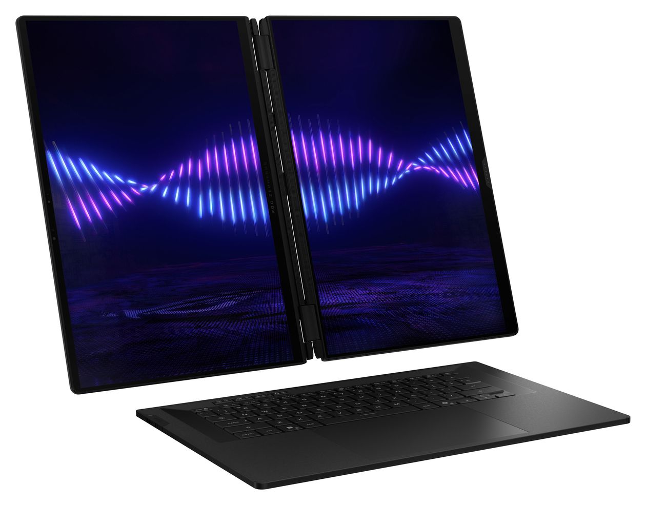 ROG Zephyrus Duo GX651AX-SR004W 2K Ultra HD Notebook 40,6 cm (16 Zoll) 2880 x 1800 Pixel 2 TB SSD Windows 11 Home Intel Core Ultra 9 max. 4,9 GHz  (Grau) 