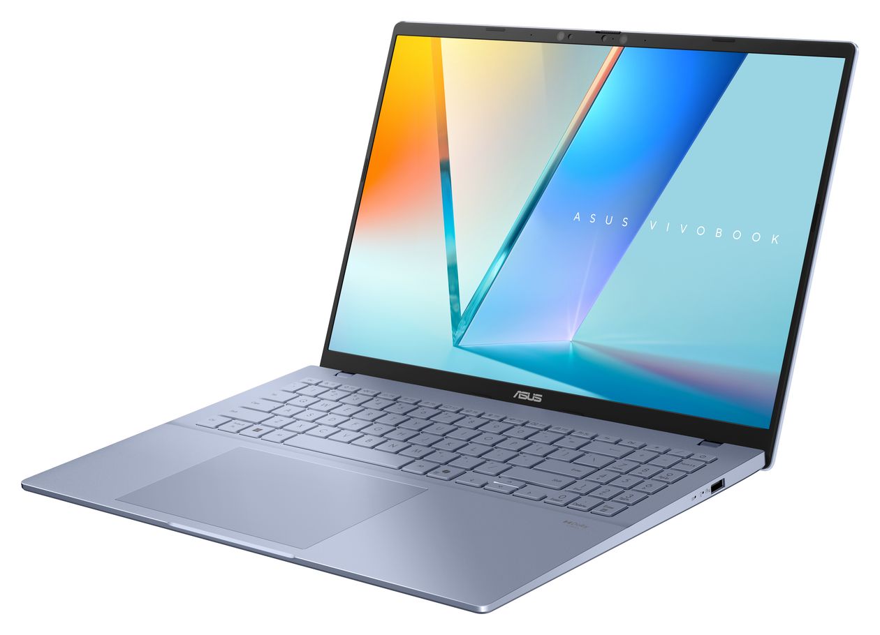 Vivobook S16 S3607NA-SH001W WUXGA Notebook 40,6 cm (16 Zoll) 1920 x 1200 Pixel 1 TB SSD Windows 11 Home Qualcomm Snapdragon max. 4 GHz  (Blau) 