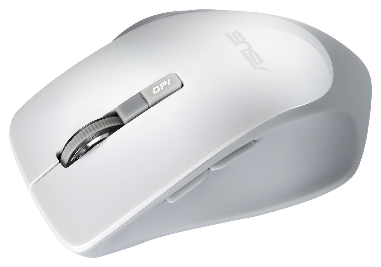 WT425 1600 DPI Büro Maus Optisch  (Perleffekt, Weiß) 