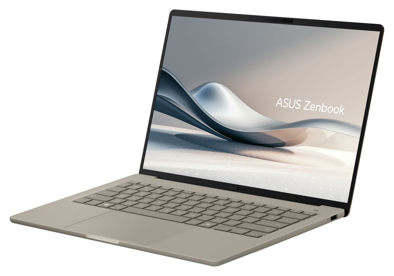 Zenbook A UX3407QA-QD305W Copilot+ PC WUXGA Notebook 35,6 cm (14 Zoll) 1920 x 1200 Pixel 1 TB SSD Windows 11 Home Qualcomm Snapdragon max. 3 GHz  (Beige) 