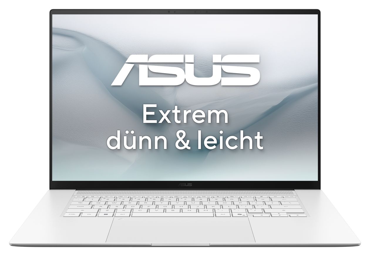 Zenbook S UM5606GA-SR334W 3K Notebook 40,6 cm (16 Zoll) 2880 x 1800 Pixel 32 GB Ram 1 TB SSD Windows 11 Home AMD Ryzen 9 max. 5 GHz  (Weiß) 