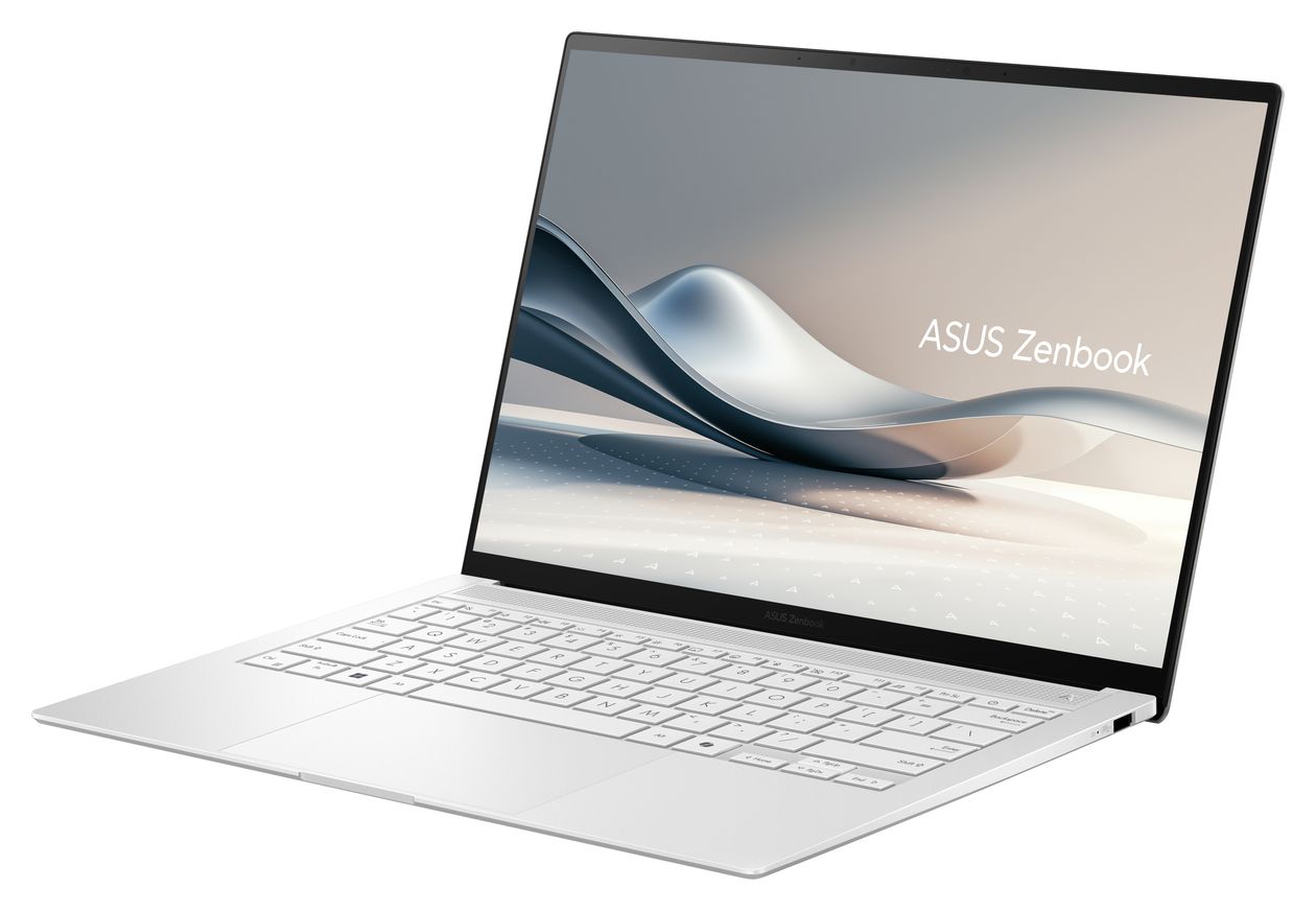 Zenbook S14 UX5406SA-PV526W Copilot+ 2K Ultra HD Notebook 35,6 cm (14 Zoll) 2880 x 1800 Pixel 1 TB SSD Windows 11 Home Intel Core Ultra 7 max. 4,8 GHz  (Weiß) 