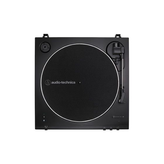 AT-LP60XBT vollautomatischer Audio-Plattenspieler mit Riemenantrieb  (Schwarz) 